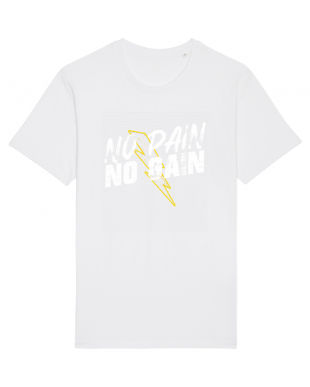 No pain No Gain White