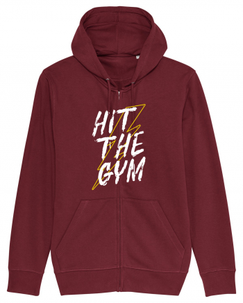 Hit The Gym Burgundy