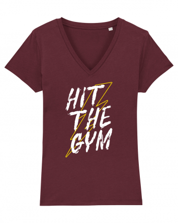 Hit The Gym Burgundy