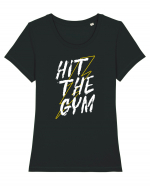 Hit The Gym Tricou mânecă scurtă guler larg fitted Damă Expresser