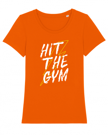 Hit The Gym Bright Orange