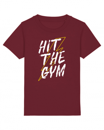 Hit The Gym Burgundy