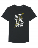 Hit The Gym Tricou mânecă scurtă guler larg Bărbat Skater