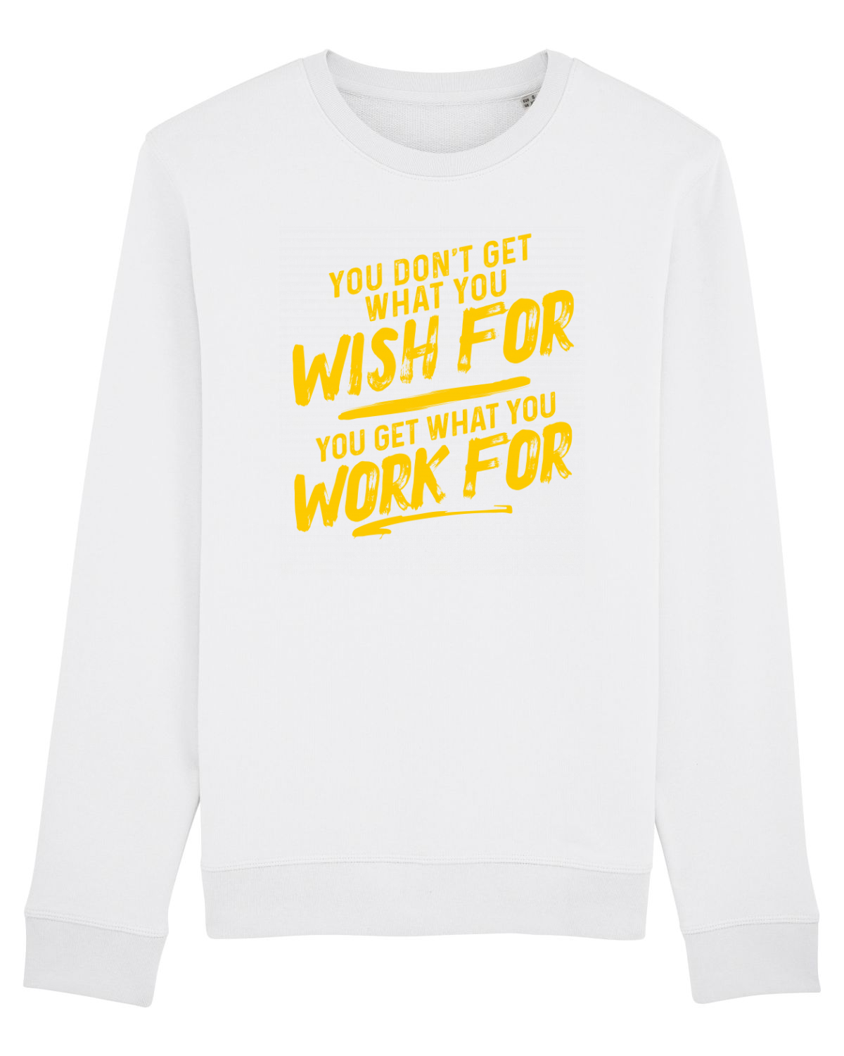 Bluză mânecă lungă Unisex Rise White