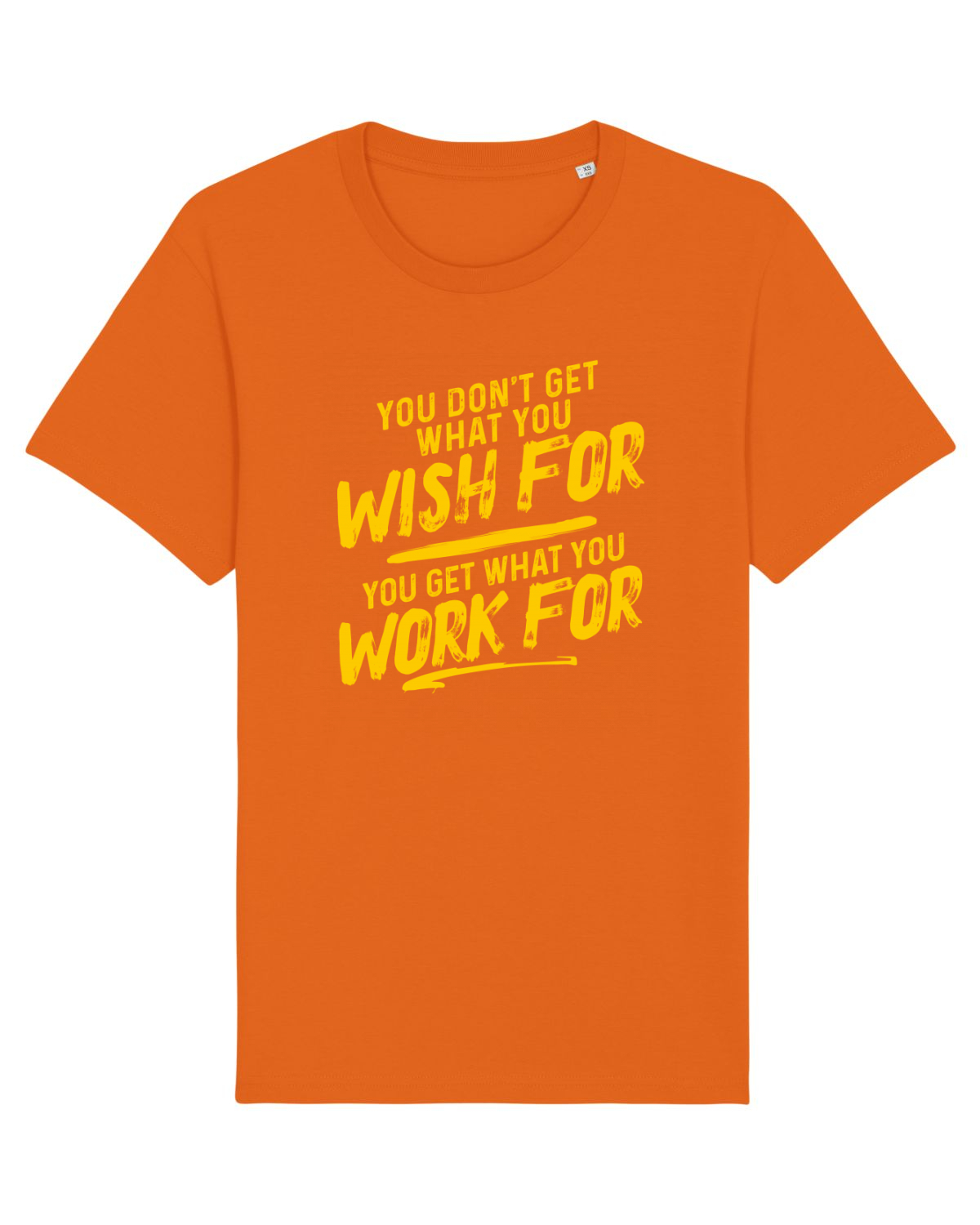 Tricou mânecă scurtă Unisex Rocker Bright Orange