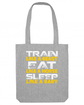 Train like a beast Heather Grey