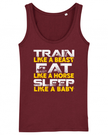 Train like a beast Burgundy