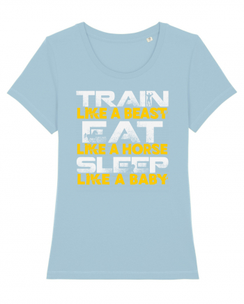 Train like a beast Sky Blue