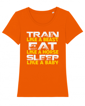 Train like a beast Bright Orange