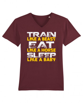 Train like a beast Burgundy