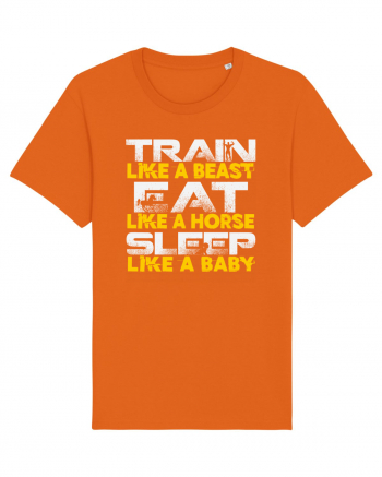 Train like a beast Bright Orange