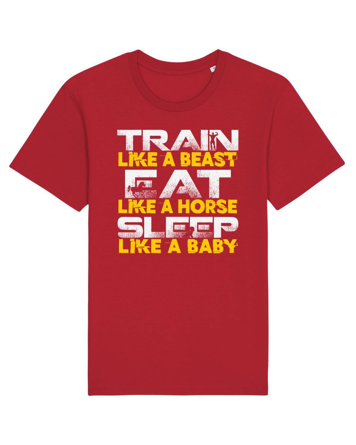 Tricou mânecă scurtă Unisex Rocker Red