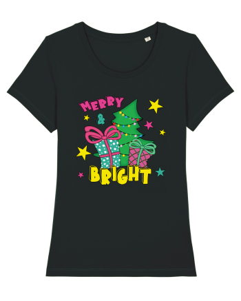 Merry and Bright Black