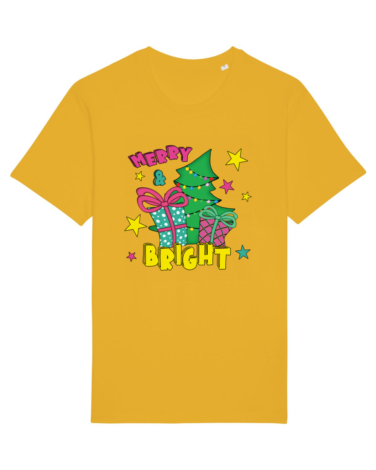 Tricou mânecă scurtă Unisex Rocker Spectra Yellow