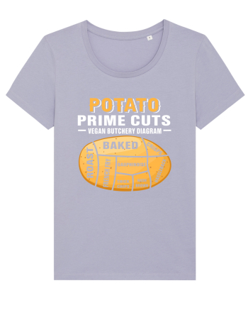 Potato Prime Cuts vegan butchery diagram Lavender