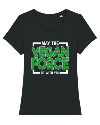 May The Vegan Force Be With You Black