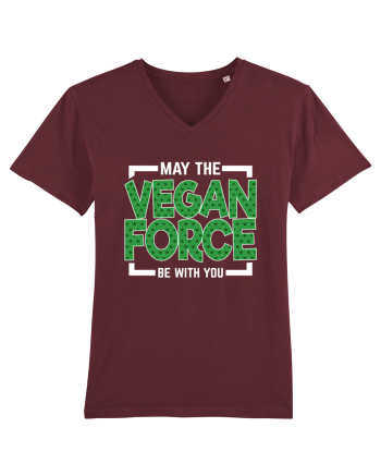 May The Vegan Force Be With You Burgundy