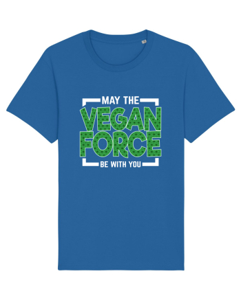 May The Vegan Force Be With You Royal Blue
