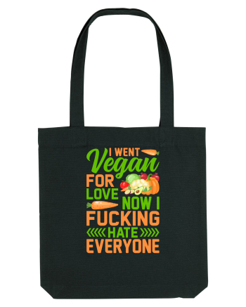 I went vegan for love now I fucking hate everyone Black