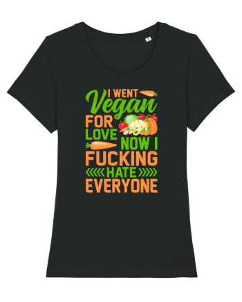 I went vegan for love now I fucking hate everyone Black