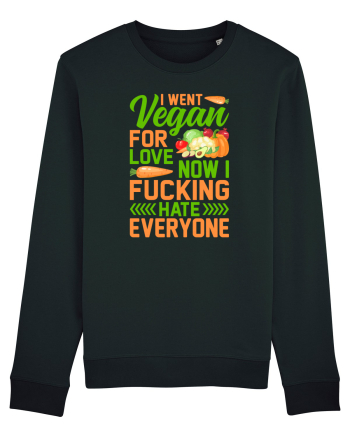 I went vegan for love now I fucking hate everyone Black