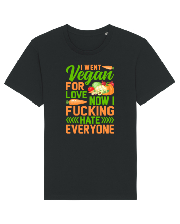 I went vegan for love now I fucking hate everyone Black