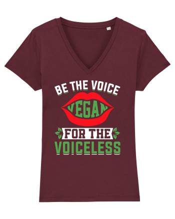 Be the voice for the voiceless Burgundy