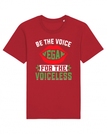 Be the voice for the voiceless Red