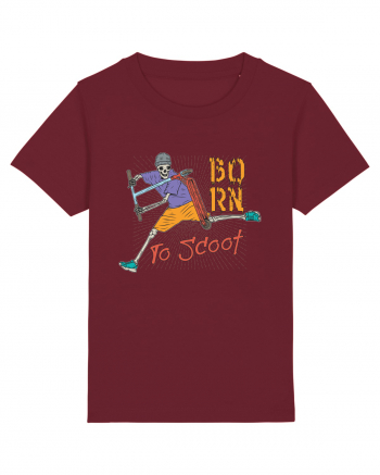 Born To Scoot Burgundy