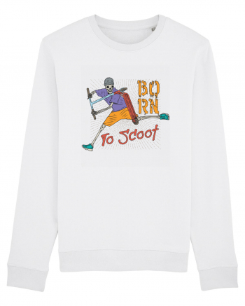 Born To Scoot White