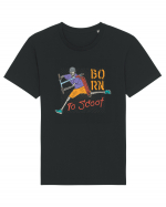 Born To Scoot Tricou mânecă scurtă Unisex Rocker