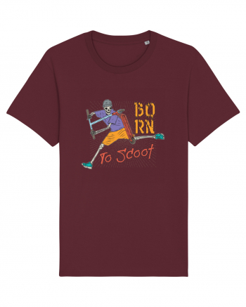 Born To Scoot Burgundy