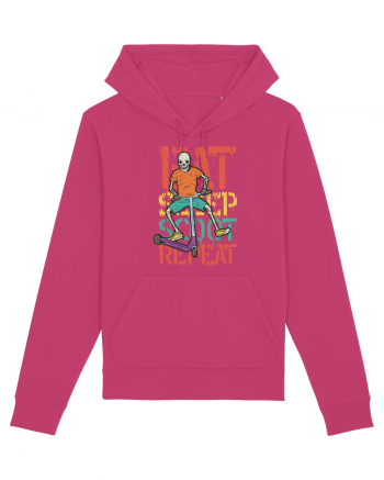 Eat Sleep Scoot Repeat Raspberry