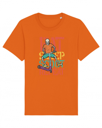 Eat Sleep Scoot Repeat Bright Orange