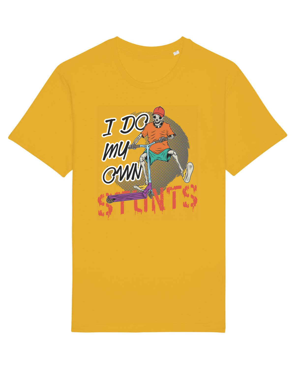 Tricou mânecă scurtă Unisex Rocker Spectra Yellow