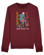 Keep Calm And Scoot On Bluză mânecă lungă Unisex Rise