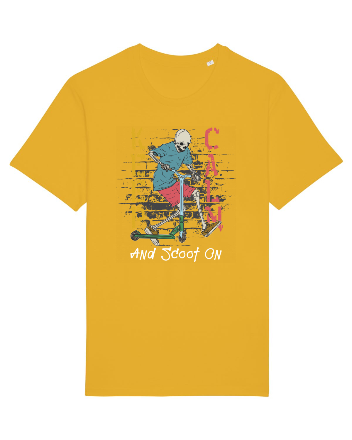 Tricou mânecă scurtă Unisex Rocker Spectra Yellow