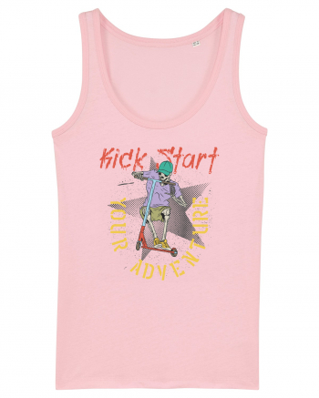 Kick Start Your Adventure Cotton Pink