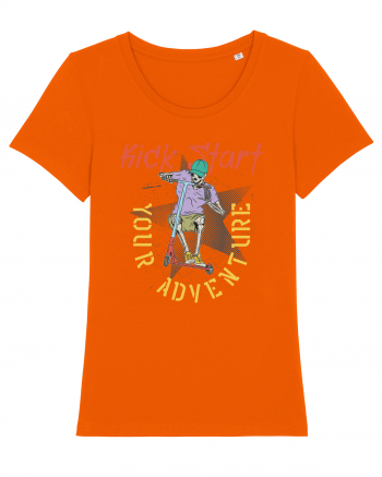 Kick Start Your Adventure Bright Orange