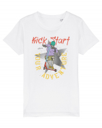Kick Start Your Adventure Tricou mânecă scurtă  Copii Mini Creator