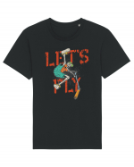 Let's Fly Tricou mânecă scurtă Unisex Rocker