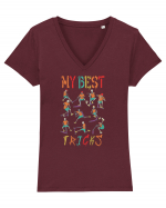 My Best Tricks Tricou mânecă scurtă guler V Damă Evoker