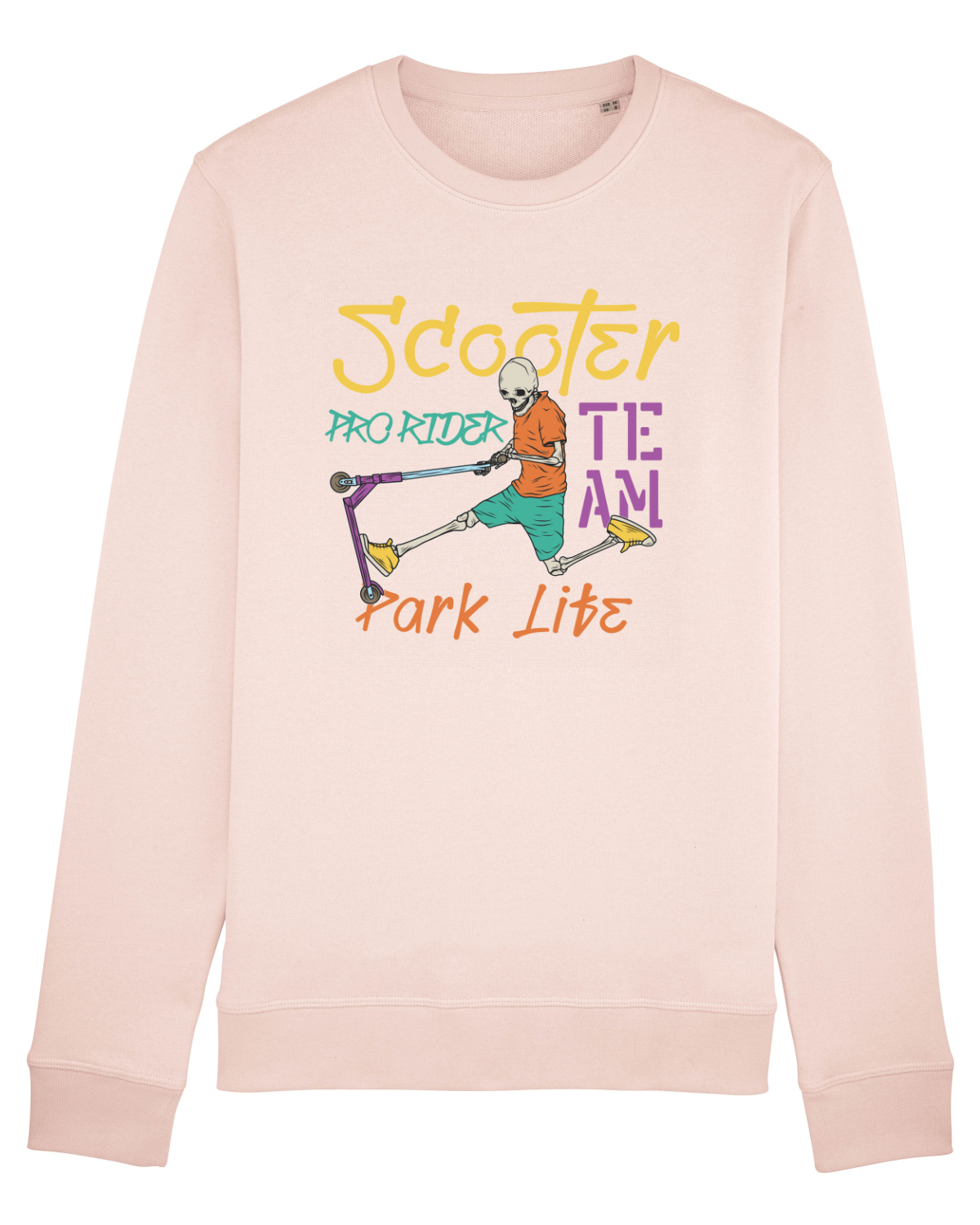 Bluză mânecă lungă Unisex Rise Candy Pink