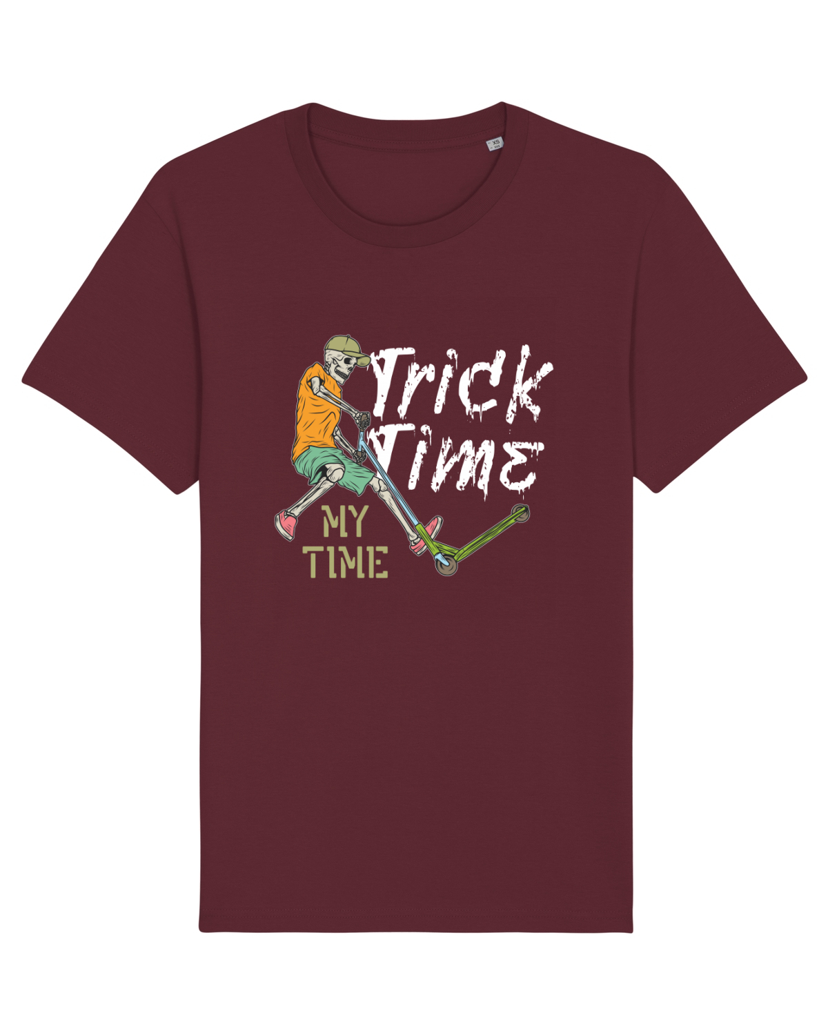 Tricou mânecă scurtă Unisex Rocker Burgundy