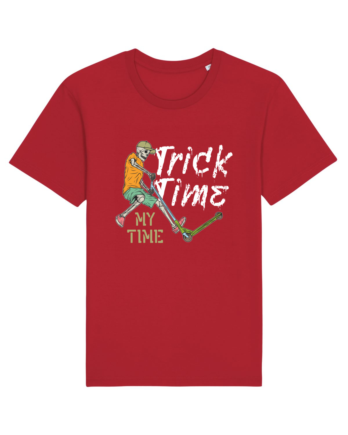 Tricou mânecă scurtă Unisex Rocker Red