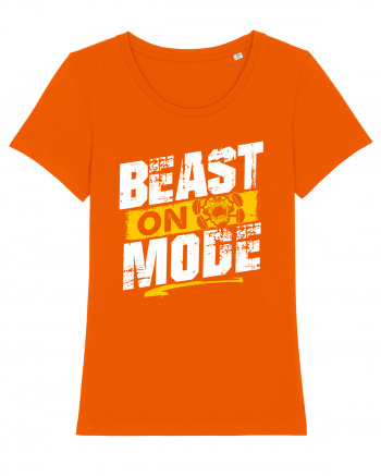 Beast mode ON Bright Orange