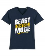 Beast mode ON Tricou mânecă scurtă guler V Bărbat Presenter