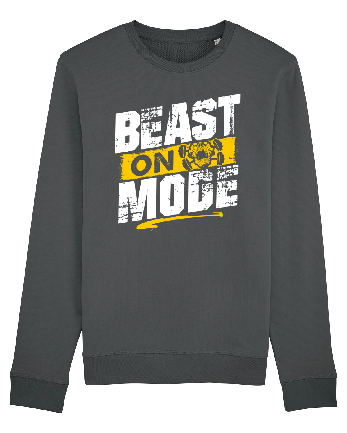 Bluză mânecă lungă Unisex Rise Anthracite