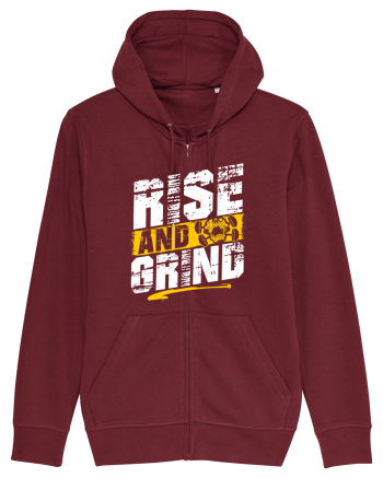 Rise and Grind Burgundy