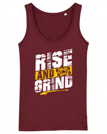Rise and Grind Burgundy